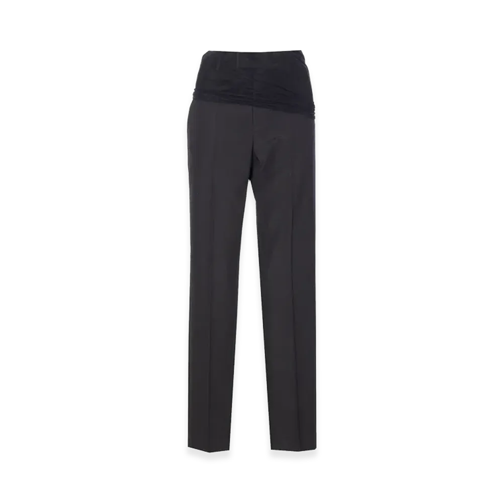 MM6 Maison Margiela Women's Pants "Black"