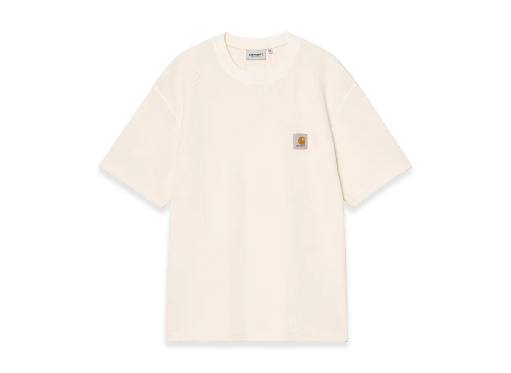 Carhartt WIP S/S Nelson Waffle T-Shirt "Natural(Garment Dyed)"
