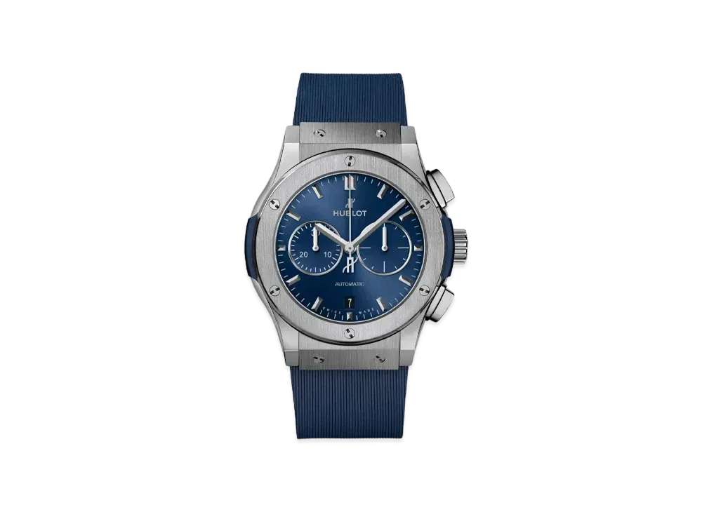 HUBLOT Classic Fusion Chronograph Titanium Blue 45mm