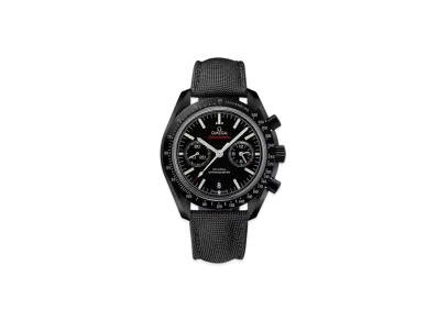 OMEGA Speedmaster Dark Side of the Moon 44.25MM Coated Nylon Strap & Folding Clasp "Black Ceramic/Black" 311.92.44.51.01.007