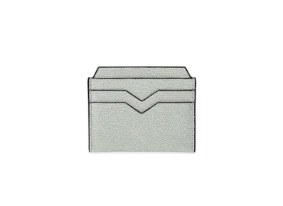Valextra Credit Card Holder 6 Card "Ash Gray"