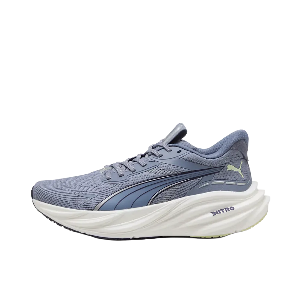 Puma Women's Magnify Nitro 3 "Gray Sky/Deep Plum"