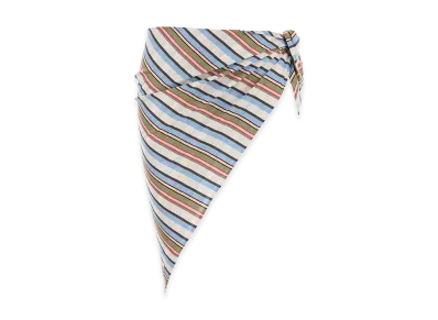 PRADA Women's Embroidered Cotton Sarong "Multicolor"