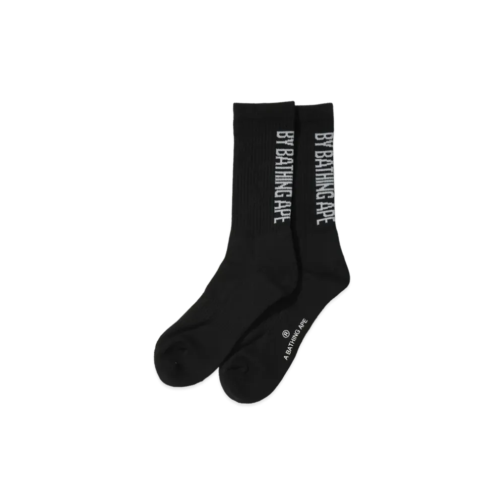 A BATHING APE x COMME des GARCONS By Bathing Ape Socks "Black"