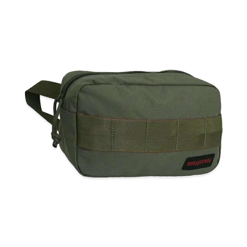 BRIEFING QL One Zip Pouch "Green"
