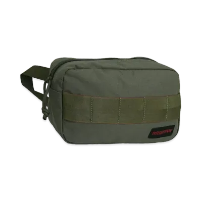 BRIEFING QL One Zip Pouch "Green"