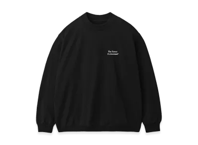 ENNOY Mock Neck Rib Hem L/S T-Shirt "Black"