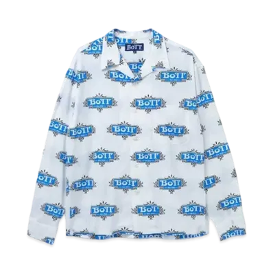 BoTT Luxe Logo Rayon Shirt "White"