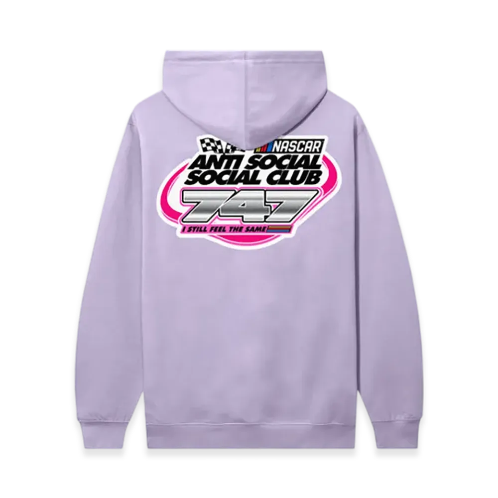 ANTI SOCIAL SOCIAL CLUB x NASCAR 747 Hoodie "Plum"