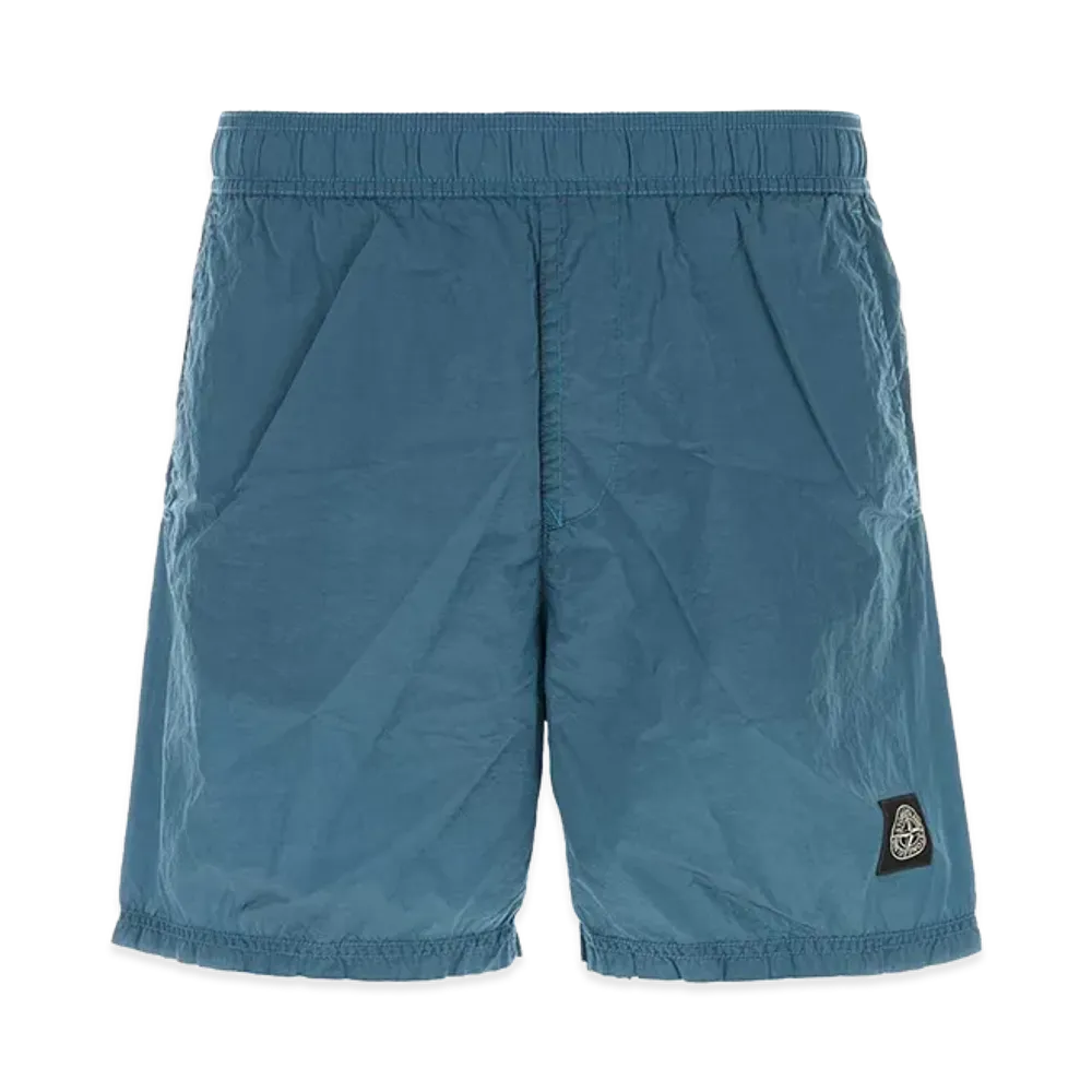Stone Island Air Force Blue Nylon Swimming Shorts "Blue"