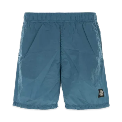 Stone Island Air Force Blue Nylon Swimming Shorts "Blue"