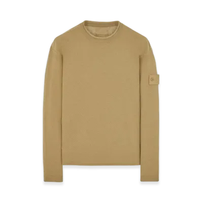 Stone Island 562FA Ghost Piece Cashmere Turtleneck Knit - 23FW "Dark Beige"