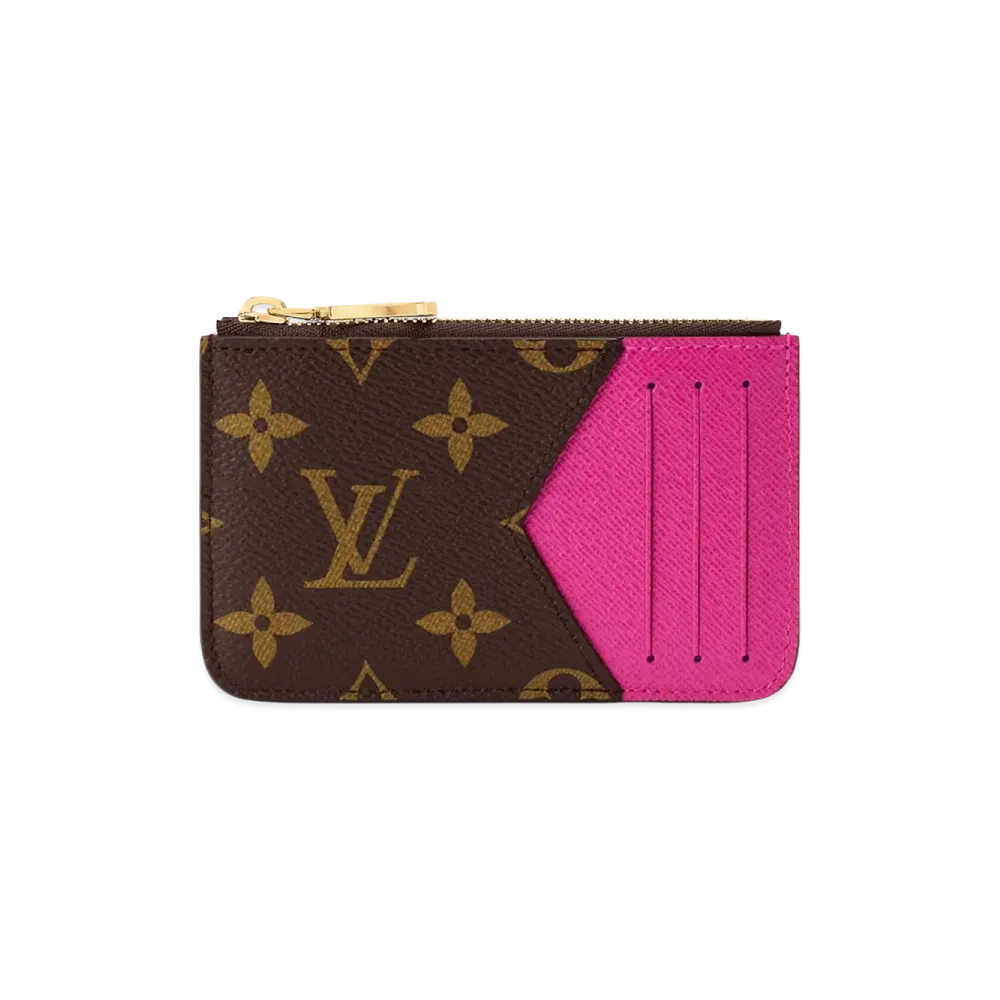 Louis Vuitton Romy Card Holder Monogram "Frozen Orchid"