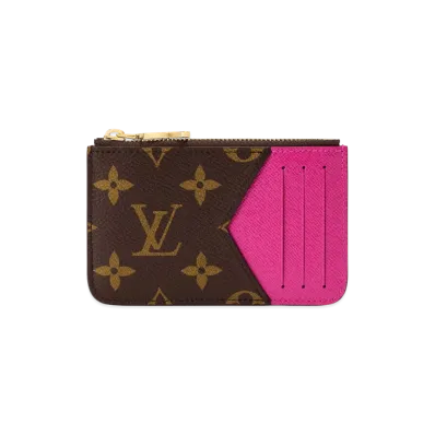 Louis Vuitton Romy Card Holder Monogram "Frozen Orchid"
