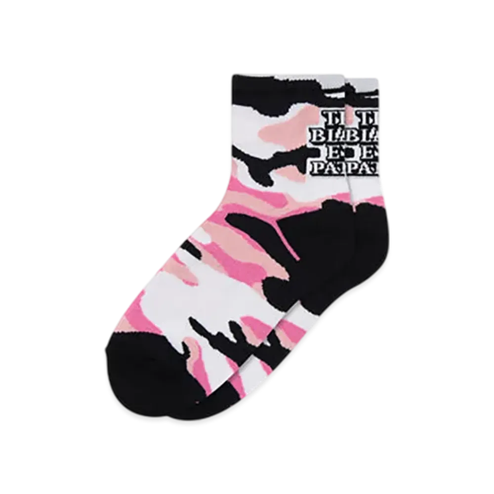 BlackEyePatch OG Label Camo Socks "Pink Camo"