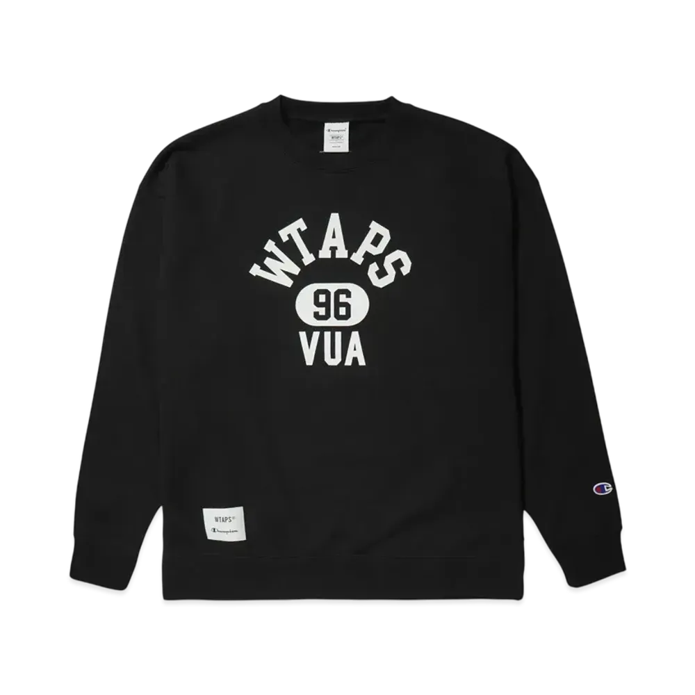 WTAPS x Champion Academy / Crew Neck / CTPL "Black" 242HBCHD-CSM03S / C8-B024