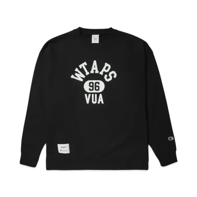 WTAPS x Champion Academy / Crew Neck / CTPL "Black" 242HBCHD-CSM03S / C8-B024