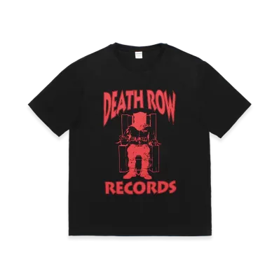 WACKO MARIA Death Row Records / Washed Heavy Weight T-Shirt "Black"