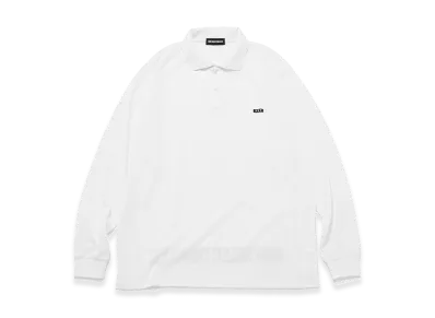 GOD SELECTION XXX Long Sleeve Polo Shirt GX-S26-CS-04 "White"