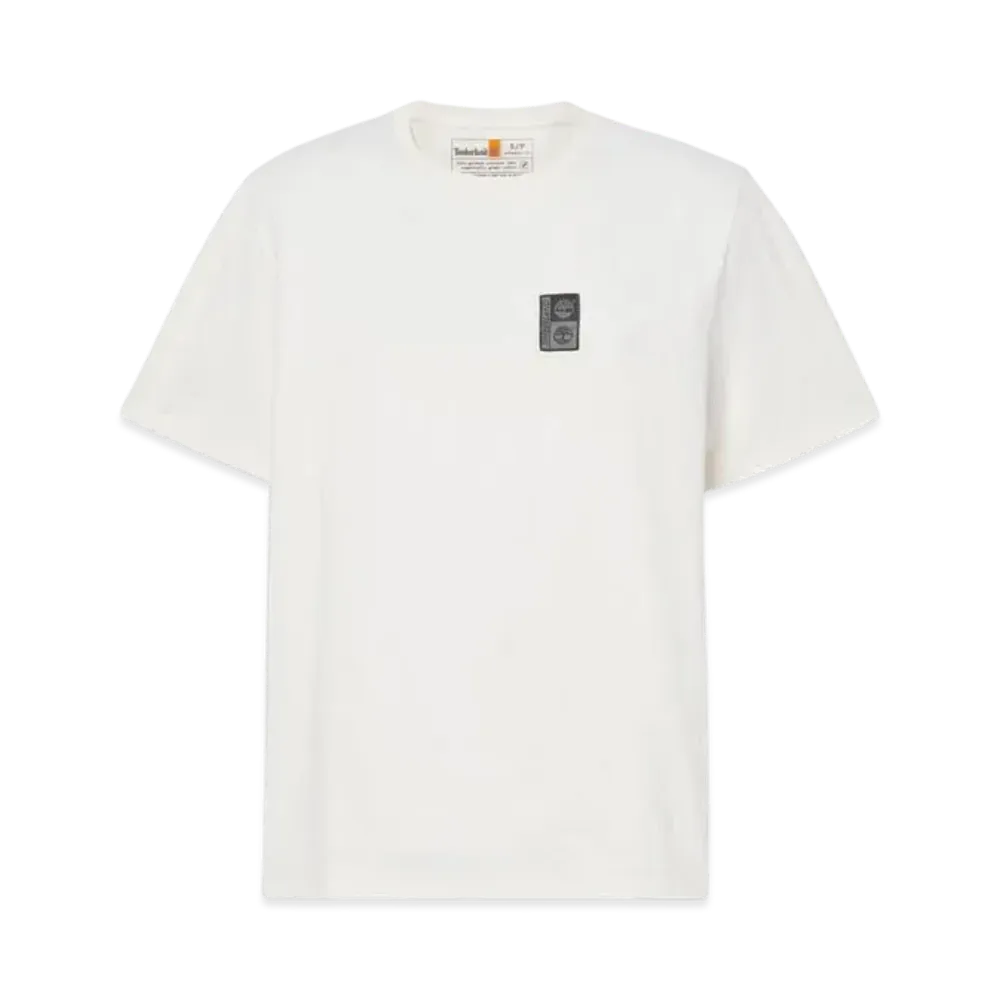Timberland Allgender Short Sleeve Night Hike Tee "White"
