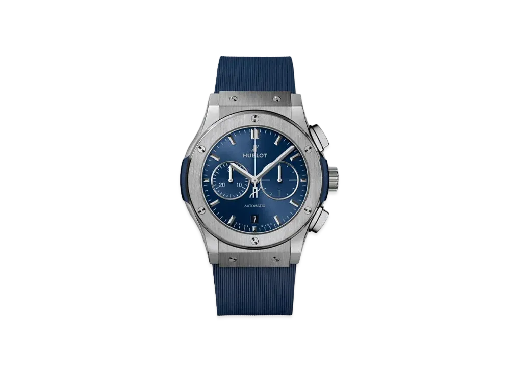 HUBLOT Classic Fusion Chronograph Titanium Blue 42mm