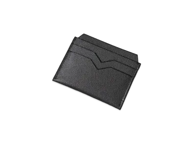 Valextra Credit Card Holder 6 Card "Dark Gray"
