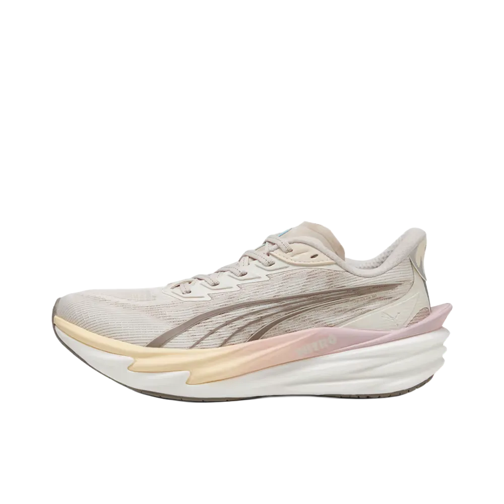 Puma Women's Deviate Nitro 4 "Alpine Snow/Misty Pink"