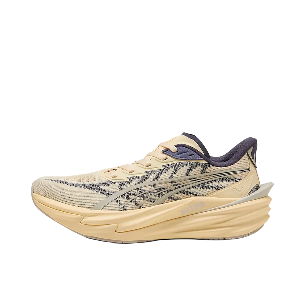 Puma Women's Deviate Nitro 4 "Buttercream/Inky Depths"