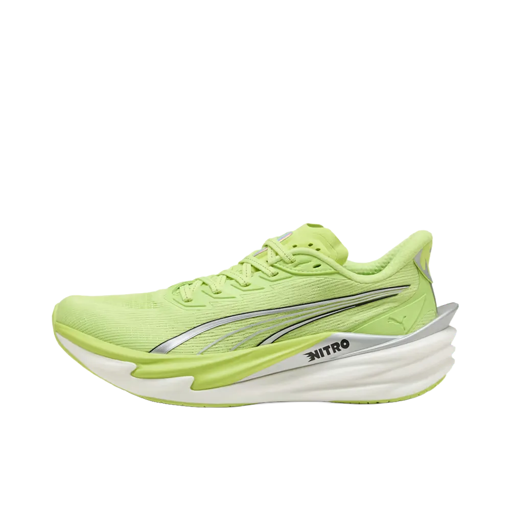 Puma Women's Deviate Nitro 4 "Sunny Lime/PUMA Silver"