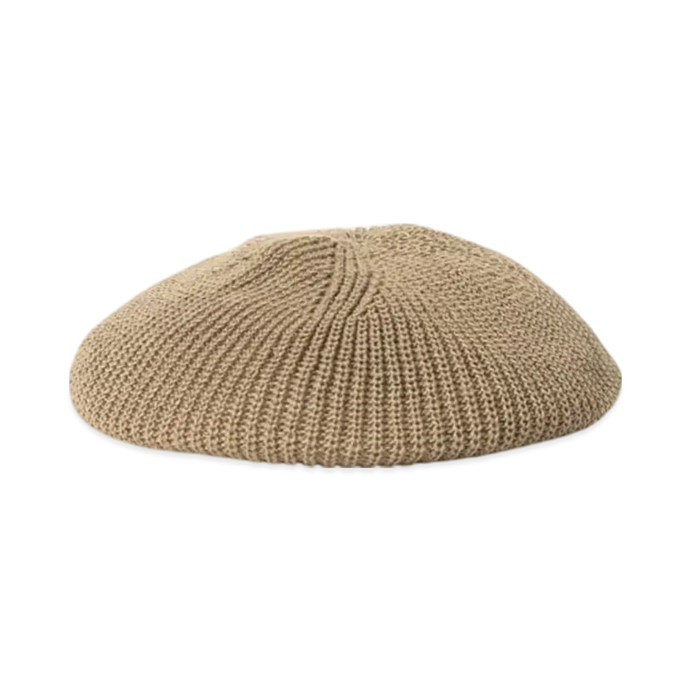 BEAMS Linen Beret "Beige"