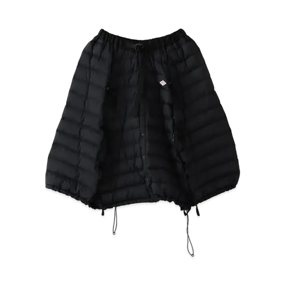 DANTON x BEAMS COUTURE Patchwork Down Skirt "Black"