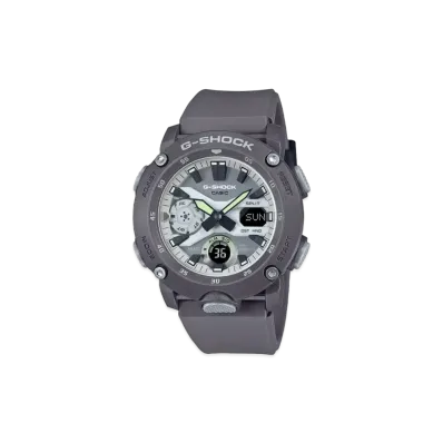 Casio G-Shock GA-2000 Series Hidden Glow GA-2000HD-8AJF "Gray"