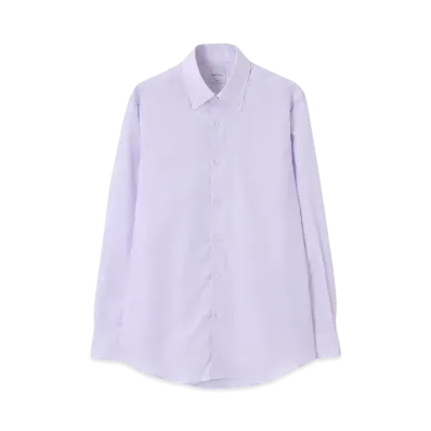 Paul Smith Blend-Texture Button-Down Dress Shirt "LightPurple"