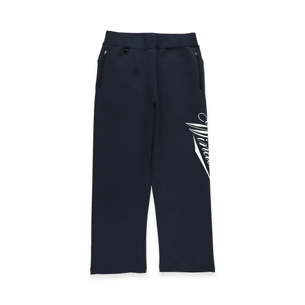 WIND AND SEA Tech Sweat Wide Pants "Navy"