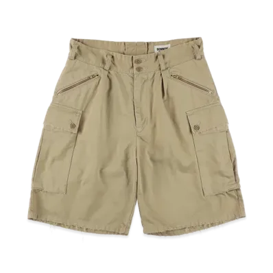 BOW WOW Us Army Mountain Trooper Shorts Aged "Khaki"
