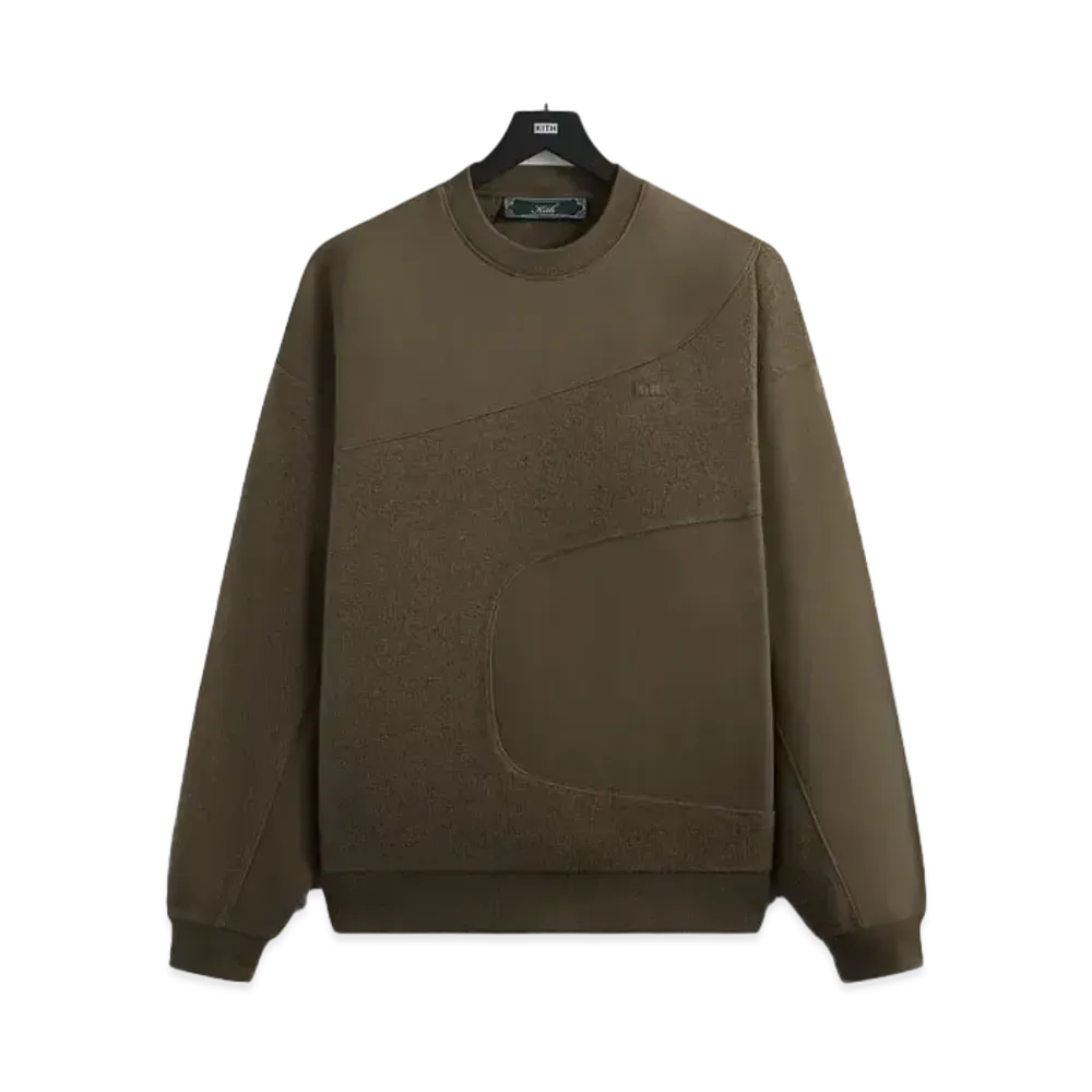 Kith Curved Seam Madison Crewneck "Chelonian"