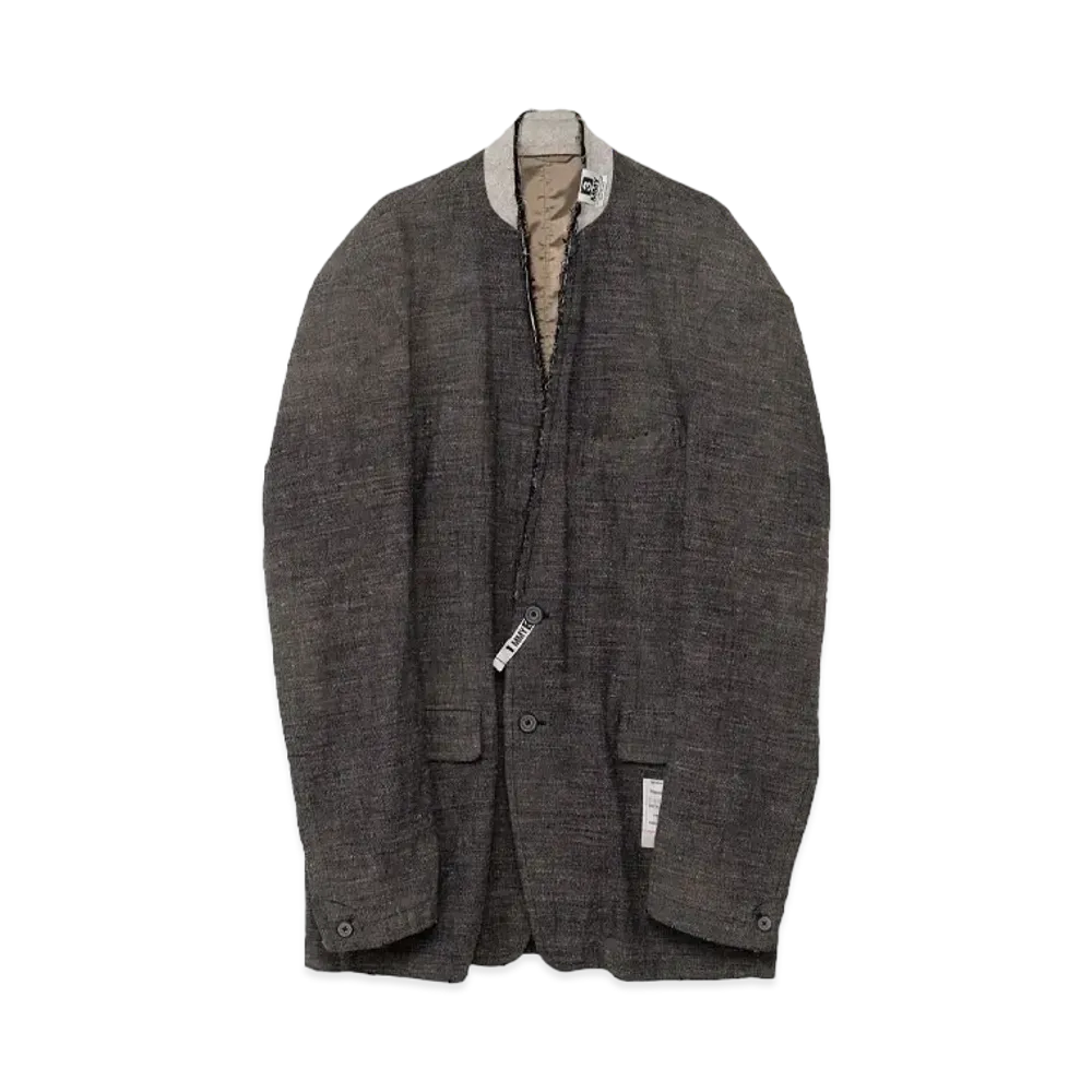 Maison MIHARA YASUHIRO Slub Nep Tweed Jacket "Black"