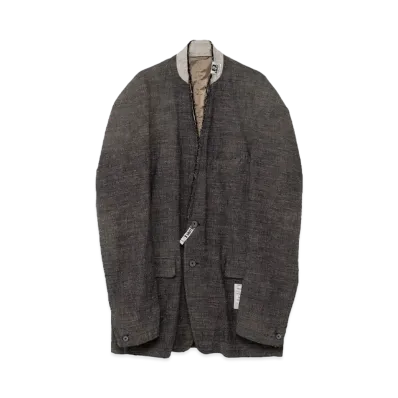 Maison MIHARA YASUHIRO Slub Nep Tweed Jacket "Black"