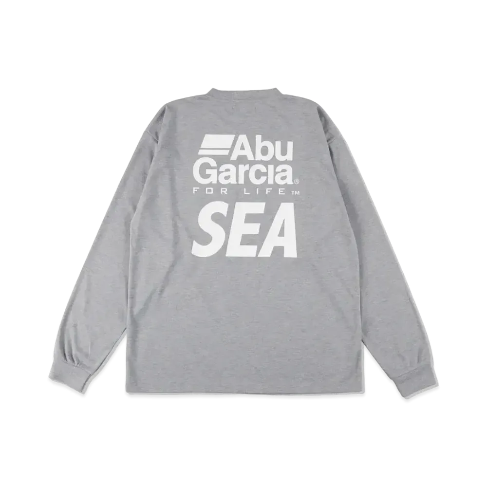 WIND AND SEA x Abu Garcia L/S Tee "Ash"