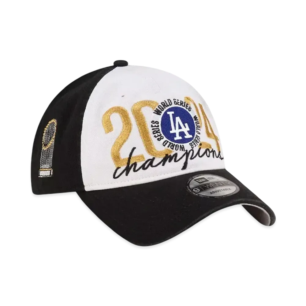 MLB Los Angeles Dodgers New Era 2024 World Series Champions 9Twenty "Black"
