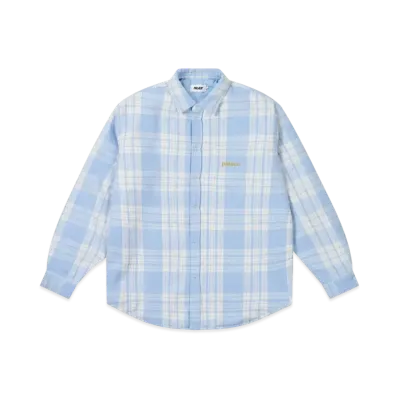 PALACE Check Insulated Shirt "Blue"