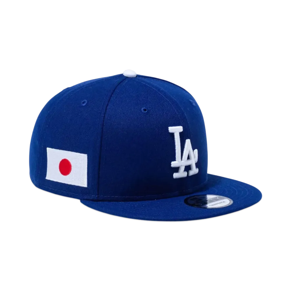 NEW ERA 9Fifty MLB Japan Flag Los Angeles Dodgers "Dark Royal"