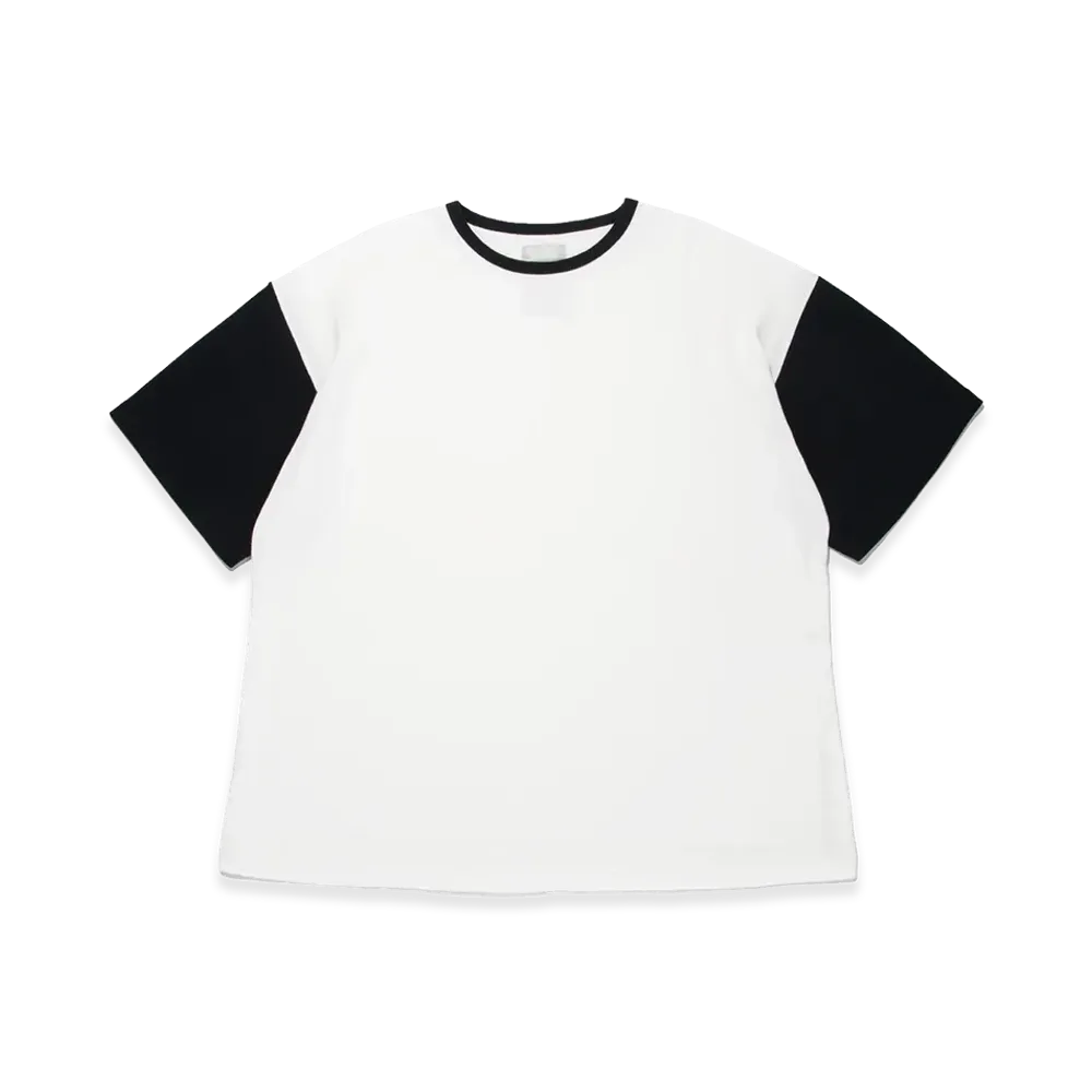 BOW WOW Ribbed SS CS "White/Black"