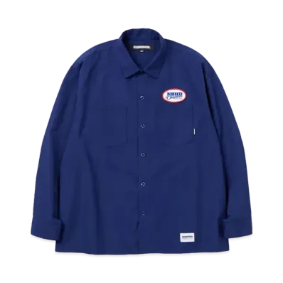 NEIGHBORHOOD Classic Work Shirt LS "Navy"