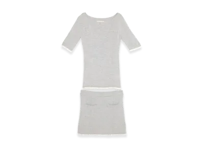 ANDMARY Women's Emma Knit Set Up "Gray"