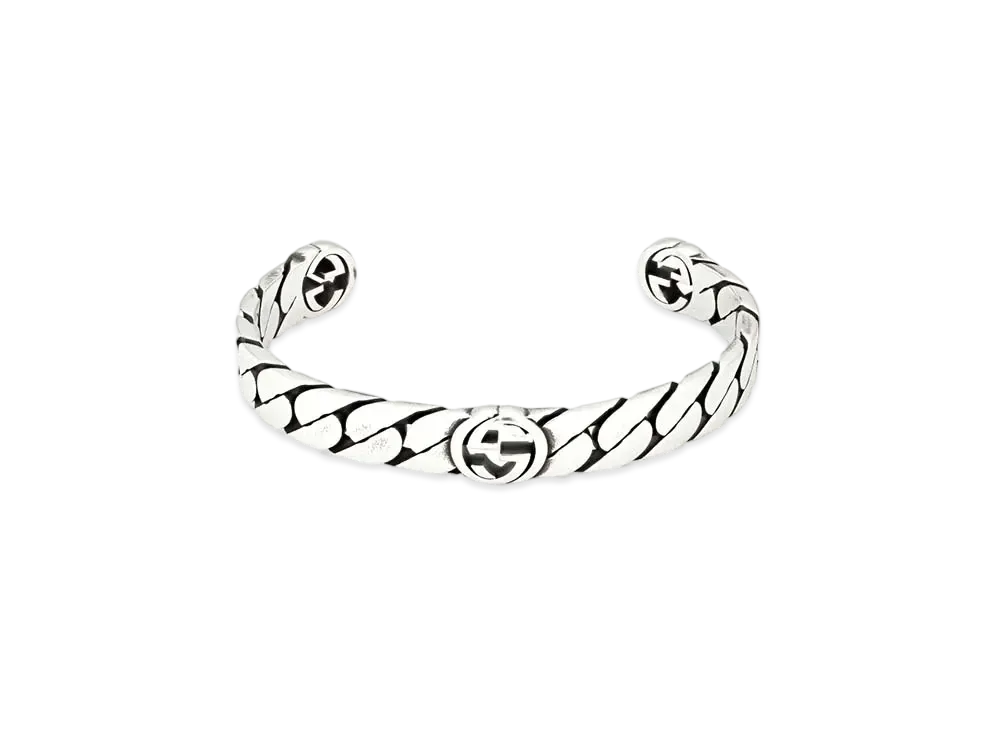 GUCCI Wide Interlocking G Bracelet