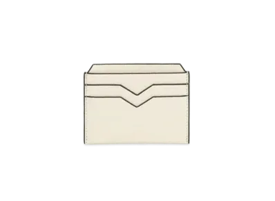 Valextra Credit Card Holder 6 Card "White"