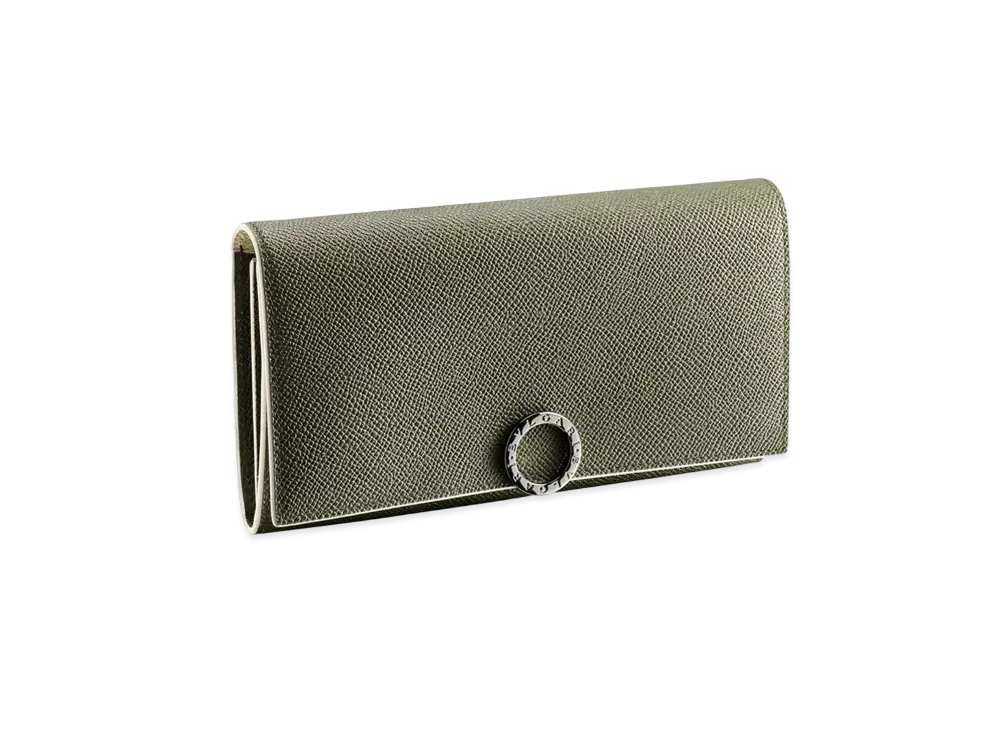 BVLGARI Clip Large Wallet "Green"