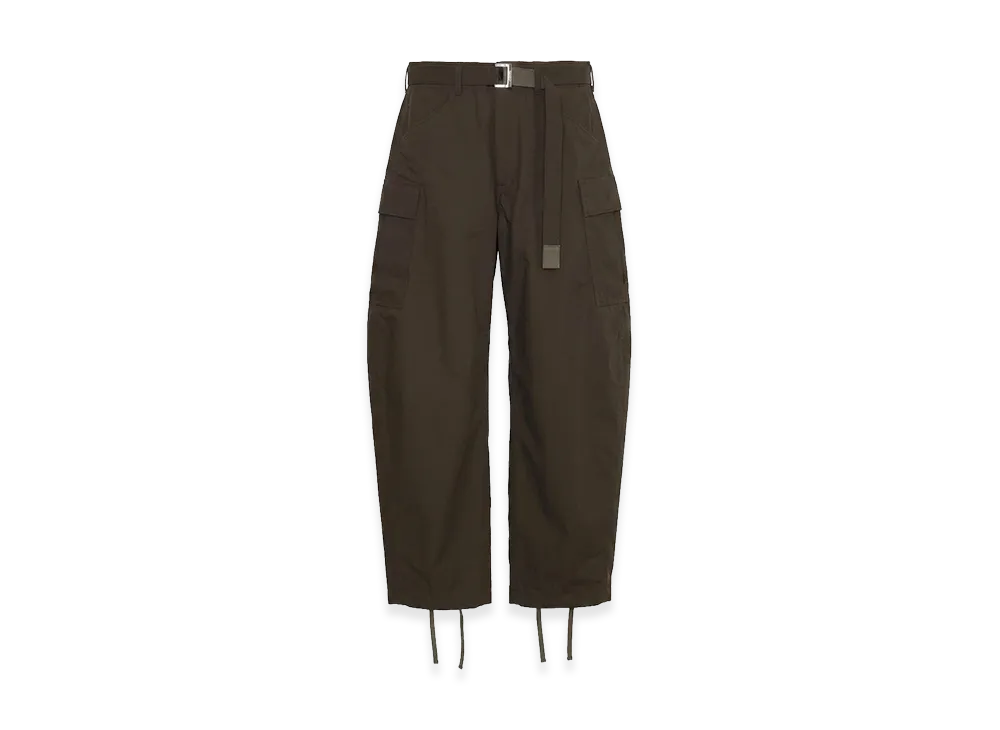 sacai Rip Stop Pants "Brown"