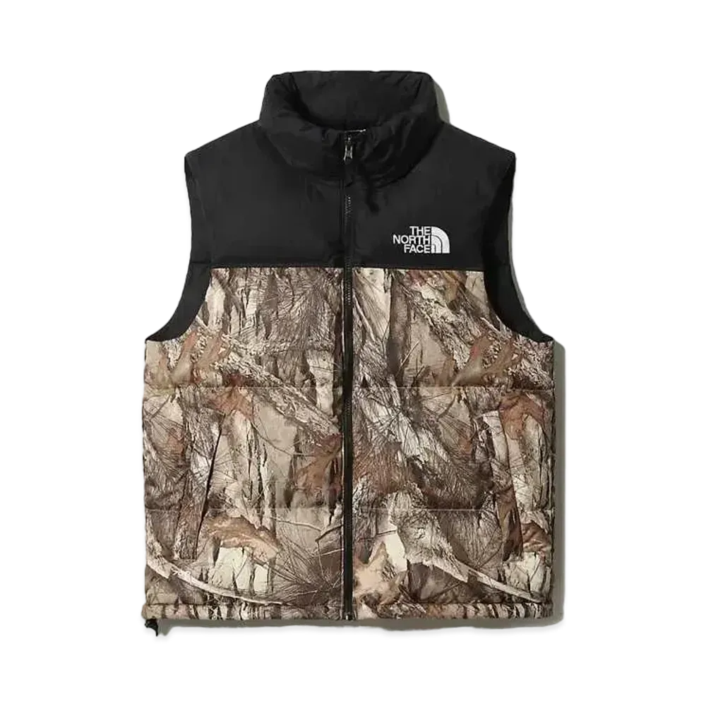 The North Face 1996 RETRO NUPTSE DOWN GILET "Leaves"